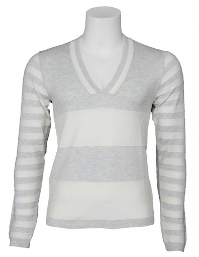 Zumo trui - Anselmo - Grijs / wit