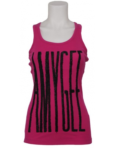 Amy Gee tanktop - Fuxia - Roze