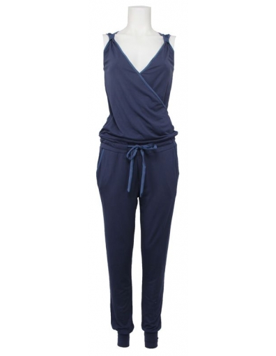 Amy Gee jumpsuit lang - Blauw
