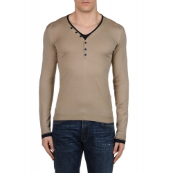 Energie Kooisgg V-neck pullover Bruin-Brown