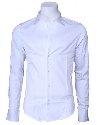 Overhemd Zumo - Doron slim fit - Wit / White