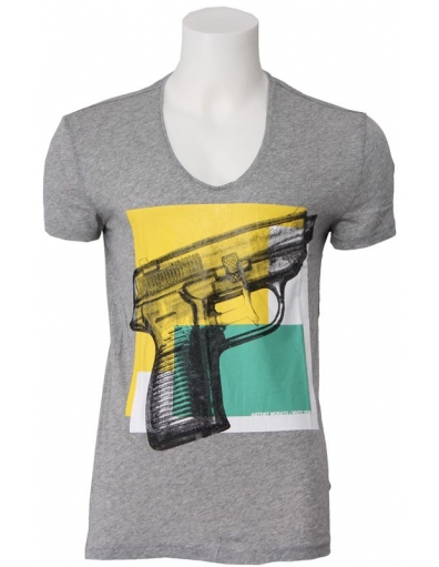 Antony Morato t-shirt - Arancio - Grijs 