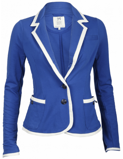 Dept Blazer - Light Weight Sweat - Electric blauw