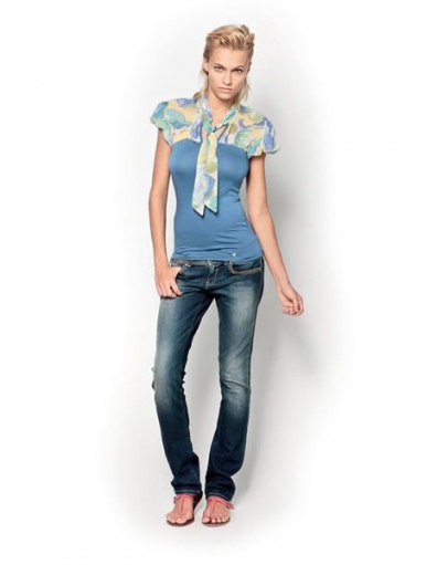 Zomershirt Amy Gee - Blauw