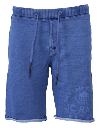 J.C. Rags korte broek - Bermuda Indigo sweat - Blauw