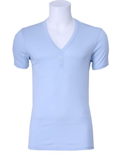 J.C. Rags shirt - Iron - Lichtblauw 