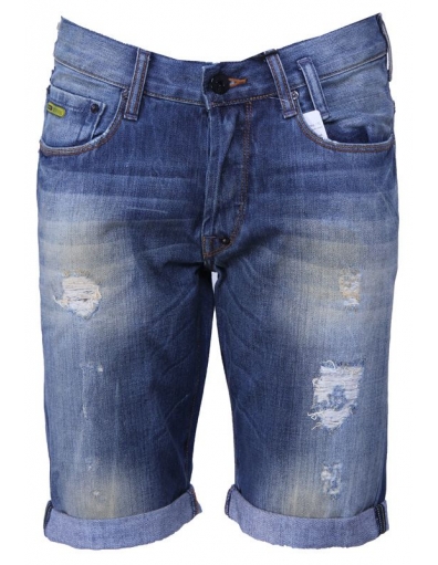 J.C. Rags korte spijkerbroek - Alpha Short Regular - Blauw Denim