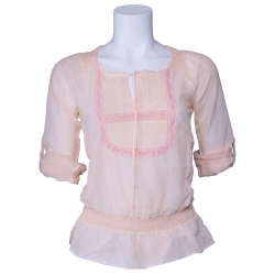 Dept blouse - Pale - Zalm