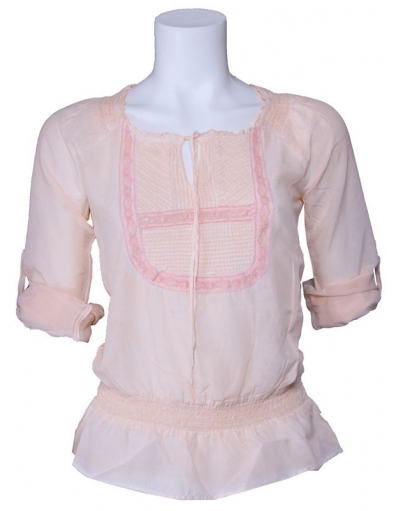 Dept blouse - Pale - Zalm