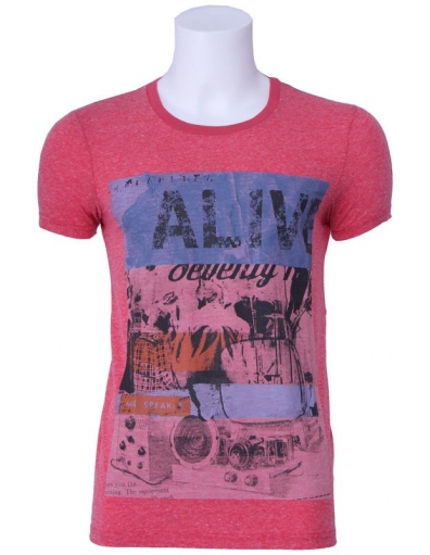  T-shirt Pepe Jeans - Ibanez - Rood / Red
