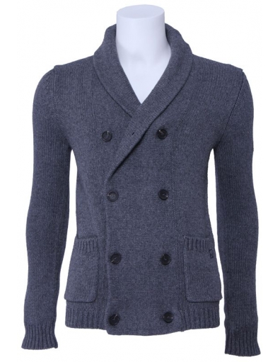 JC Rags vest - knopen - Grijs / Grey