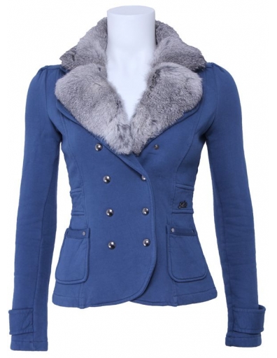  MET in jeans Blazer - Jessy - Donkerblauw