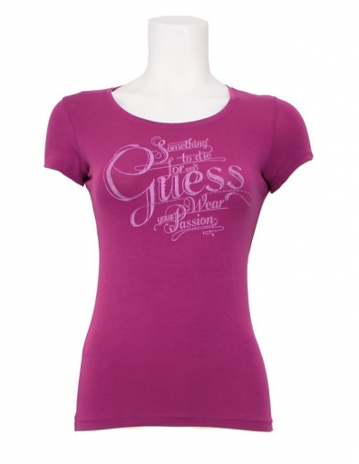 Guess - Passion t-shirt - Paars/Purple