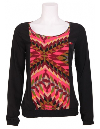 Blouse Spiced coral - Dept - Blouses - Zwart