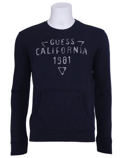 Benji fleece - Guess - Truien en vesten - Blauw