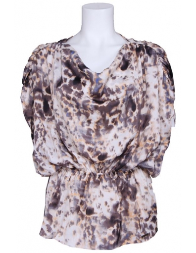 SS joy top - Guess - Shirts en tops - crÃ¨me