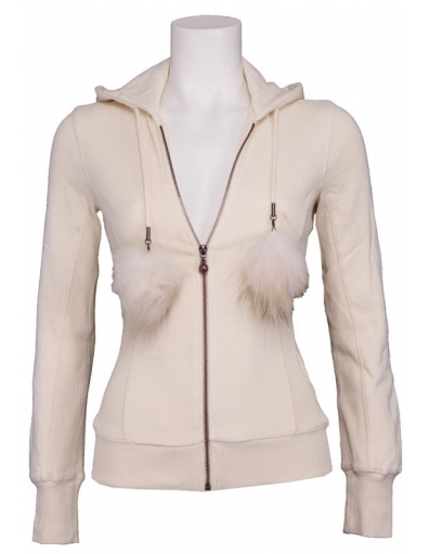 Assia vest  - Met Jeans - Truien en vesten - Ecru