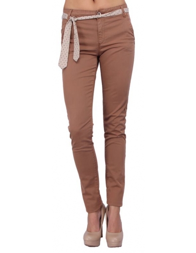 Guess broek - Chantelle chino - bruin