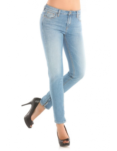 Guess - Beverly Hight Waist - Lichtblauwe jeans